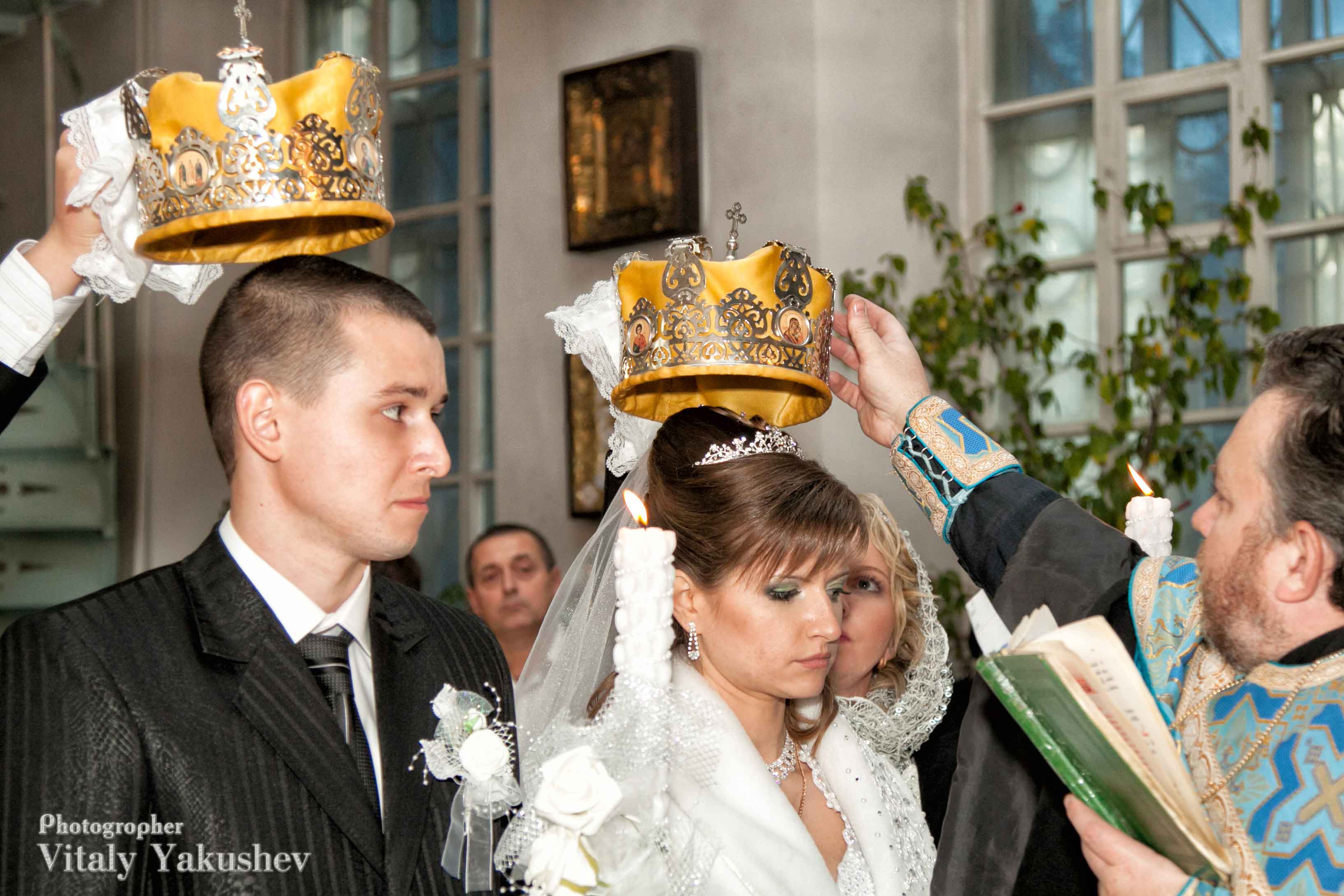 Фотосессия венчания, фото - Фотограф Виталий Якушев