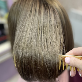 Русый цвет волос пепельный ореховый, фото - Парикмахер Інна Сиренкова