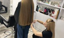 Стрижка горячими ножницами Женский парикмахер Татьяна Киев