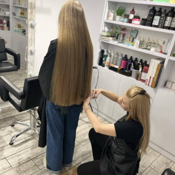 Стрижка горячими ножицями