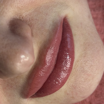 Акварельный татуаж губ перманентный макияж, фото - Мастер татуажа Наталья Белевцева