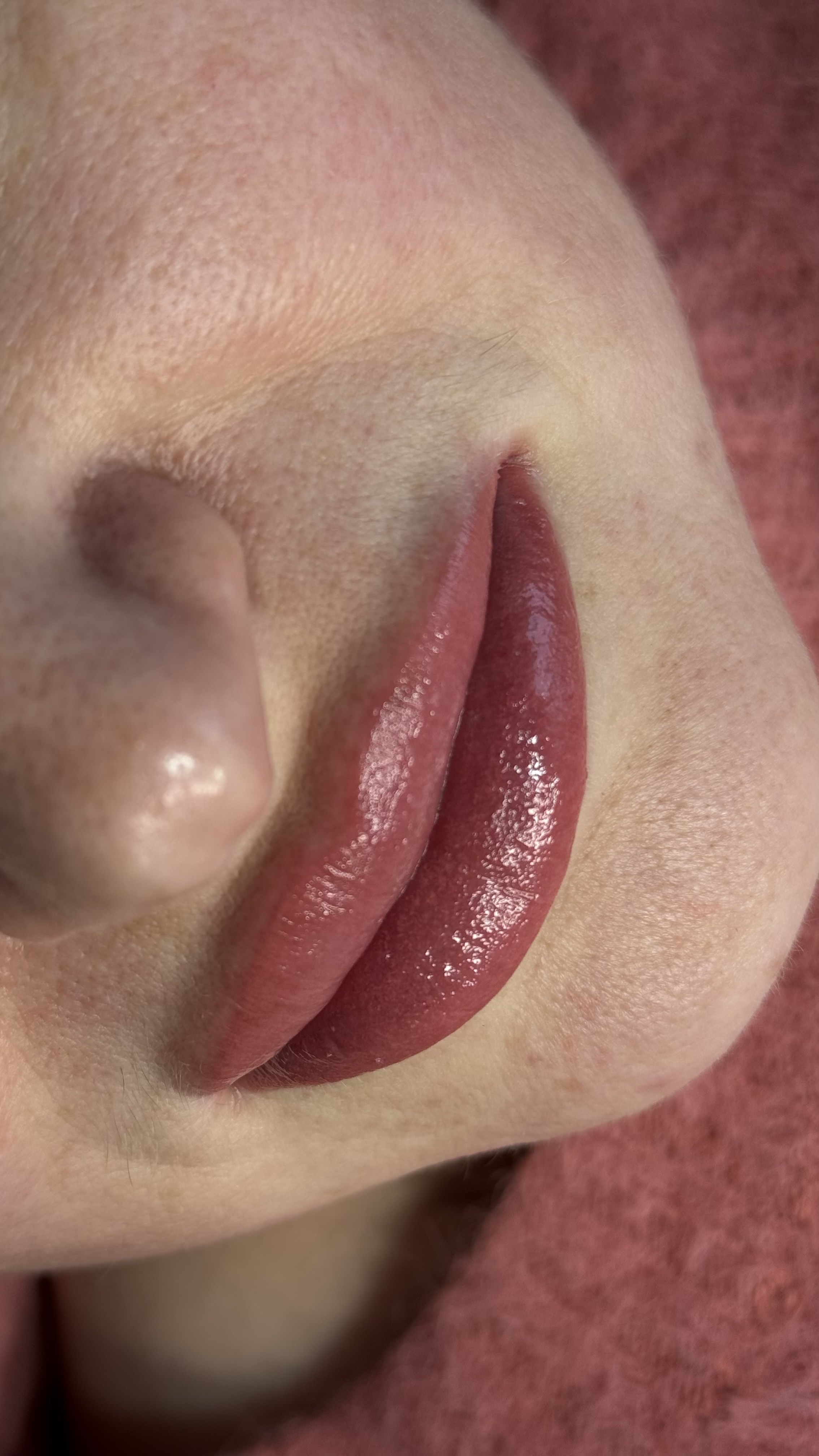 Акварельный татуаж губ перманентный макияж, фото - Мастер татуажа Наталья Белевцева