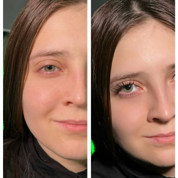 Нарощення вій Ефект медуза