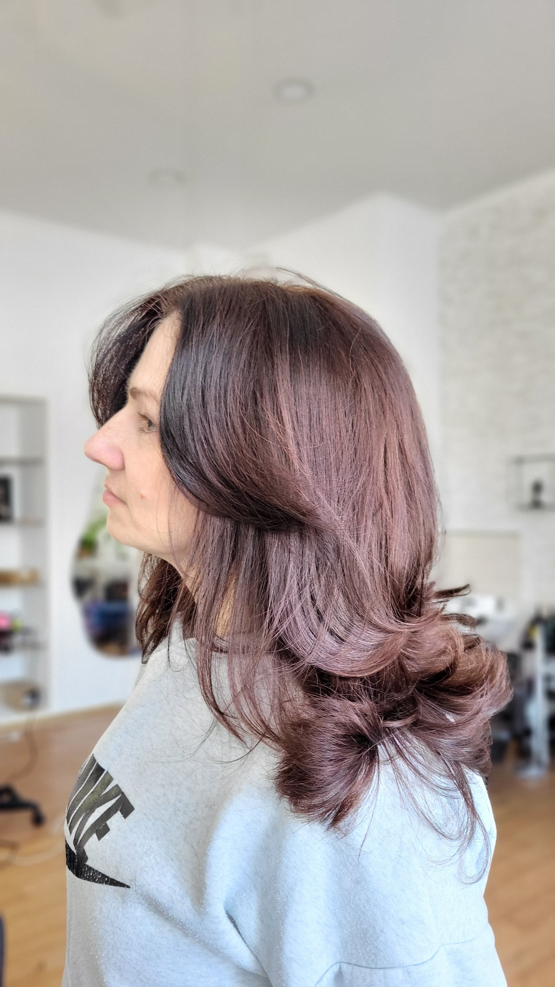 Стрижка каскад жіноча лесенка, фото - Перукар Христина Лебедєва