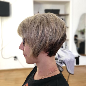 Стрижка піксі жіноча, фото - Перукар Христина Лебедєва