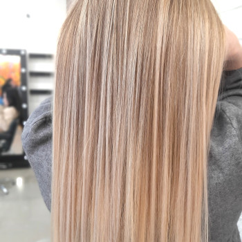 Стрижка на довге волосся ламінування, фото - Перукар Христина Лебедєва