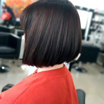 Стрижка каре короткая женская, фото - Парикмахер Кристина Лебедева