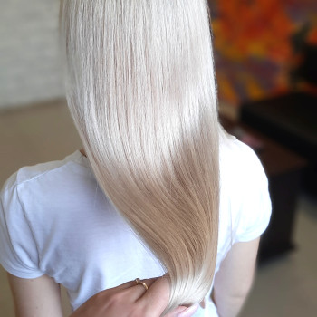 Блонд натуральный, фото - Парикмахер Кристина Лебедева