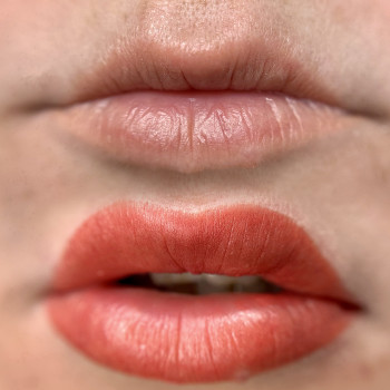 Перманент губ татуаж перманентный макияж, фото - Мастер татуажа Ольга Чикалова