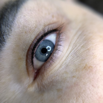 Межресничный татуаж перманентный макияж век, фото - Мастер татуажа Ольга Чикалова