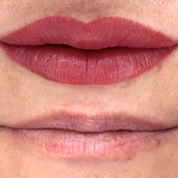 Перманент губ помадний татуаж, фото - Майстер татуажу Ольга Чикалова