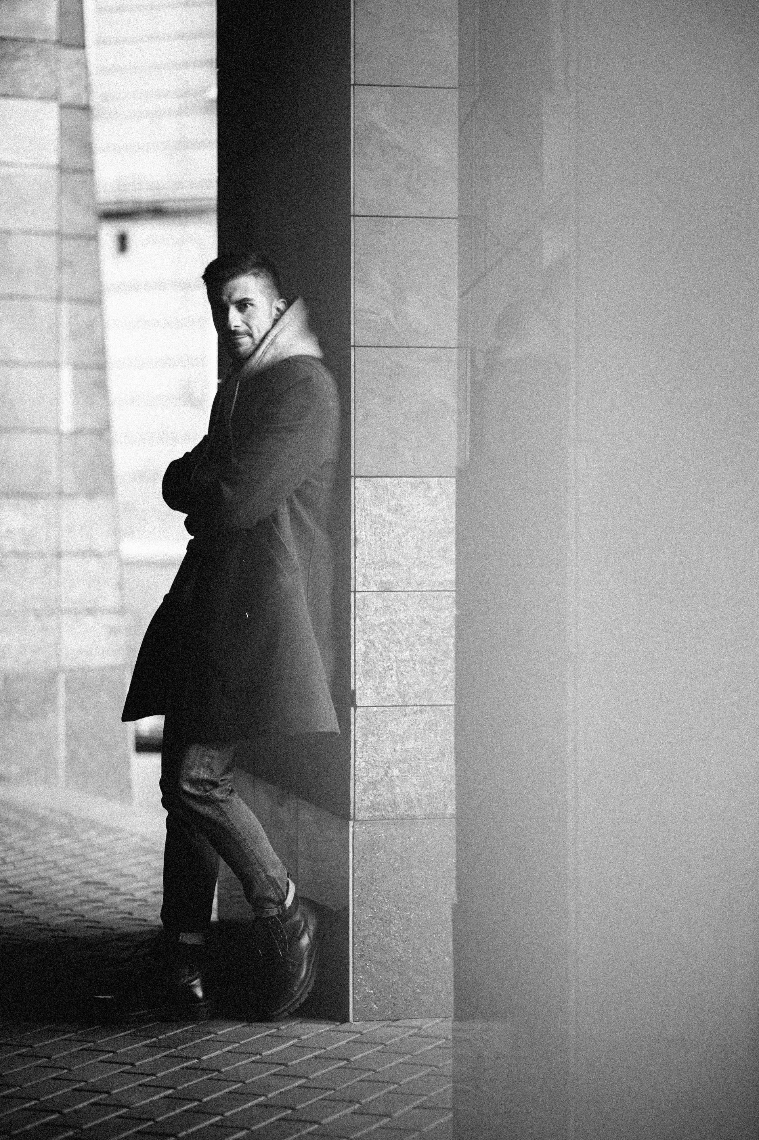 Мужская фотосессия чб, фото - Свадебный фотограф Тарас Нога