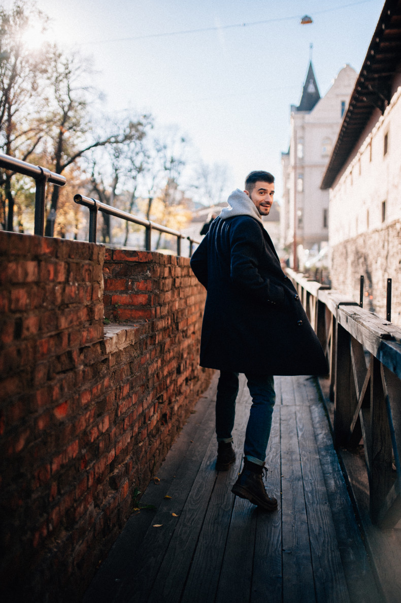 Мужская фотосессия уличная индивидуальная, фото - Свадебный фотограф Тарас Нога