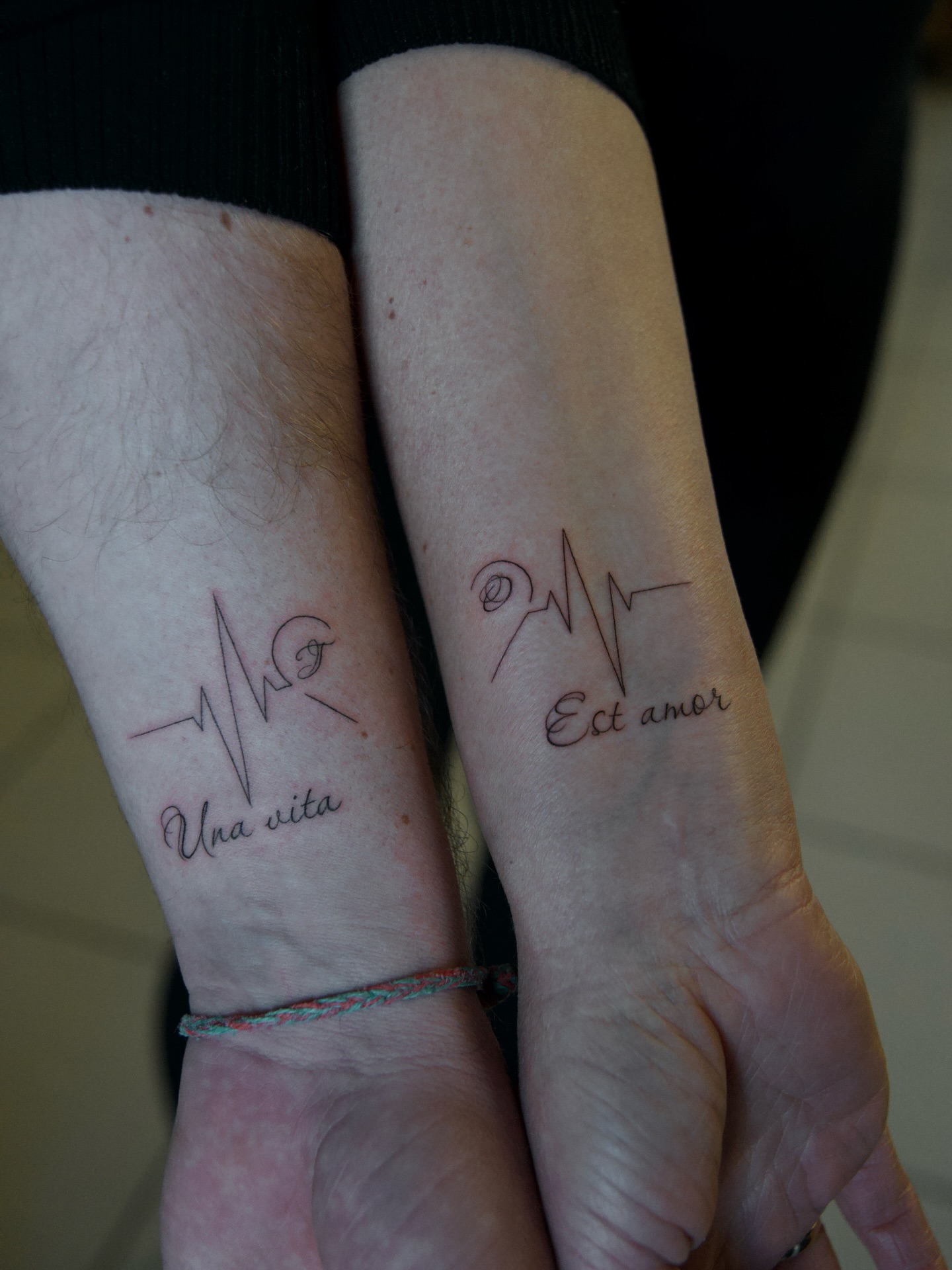 Мужские женские на запястье, фото - Тату салон TATTOO LAMARCH