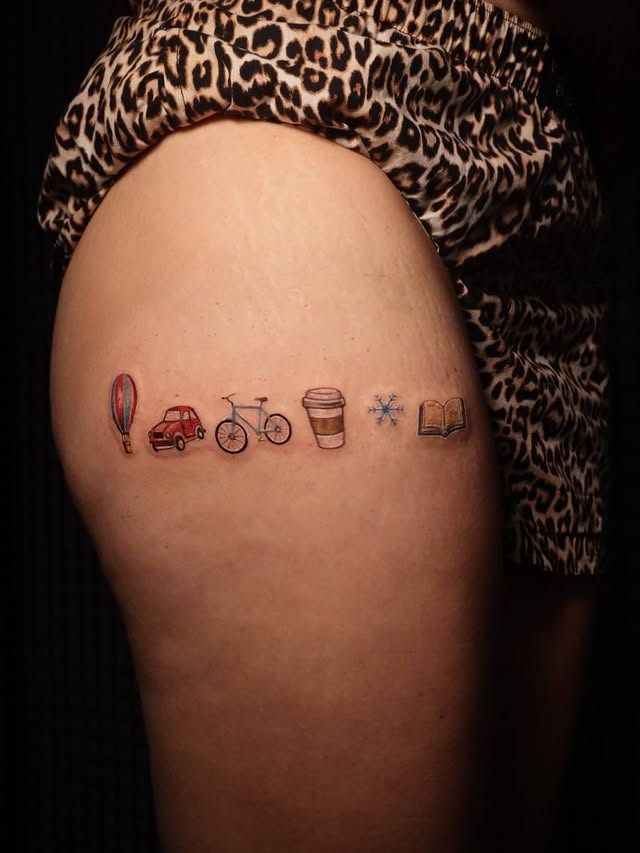 Для дівчат міні, фото - Тату салон TATTOO LAMARCH