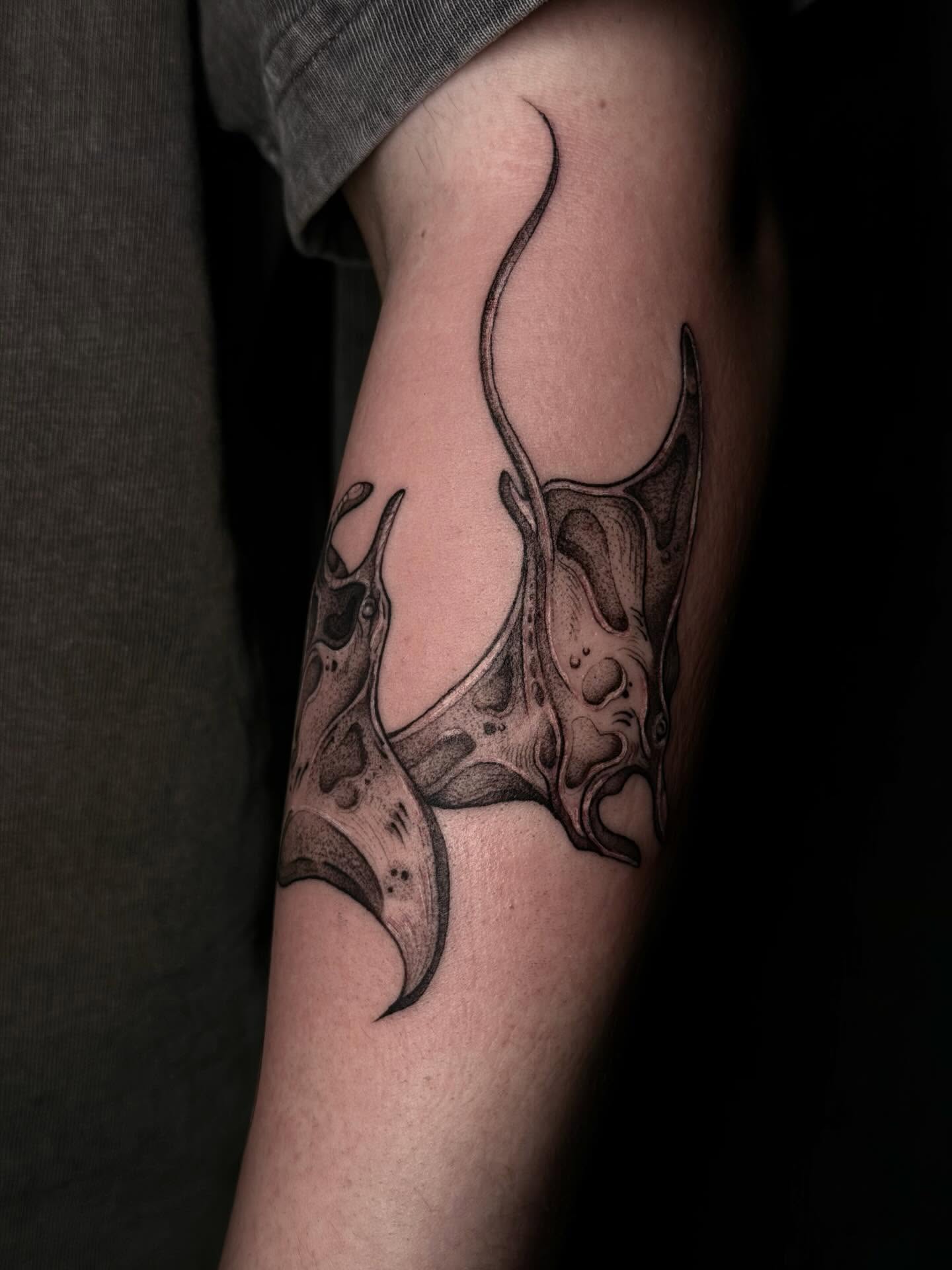 Скат, фото - Тату салон TATTOO LAMARCH