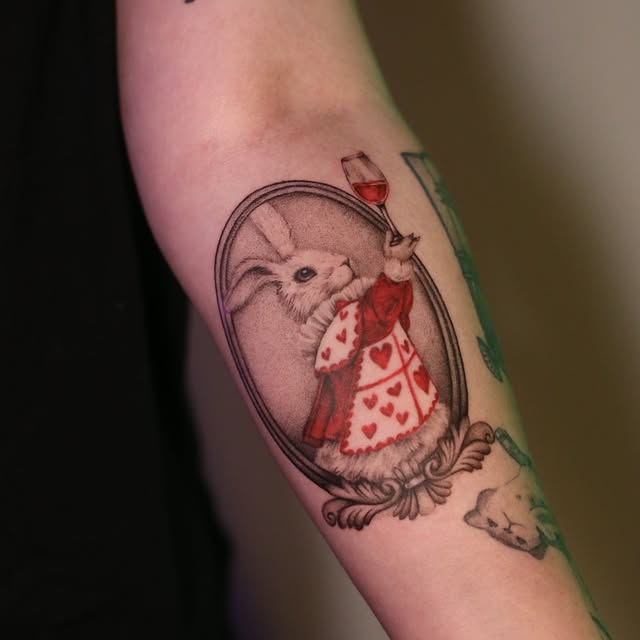 На предплечье цветные реализм, фото - Тату салон TATTOO LAMARCH