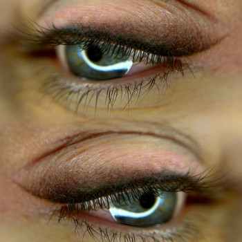 Перманент глаз перманентный макияж век, фото - Мастер татуажа Дана