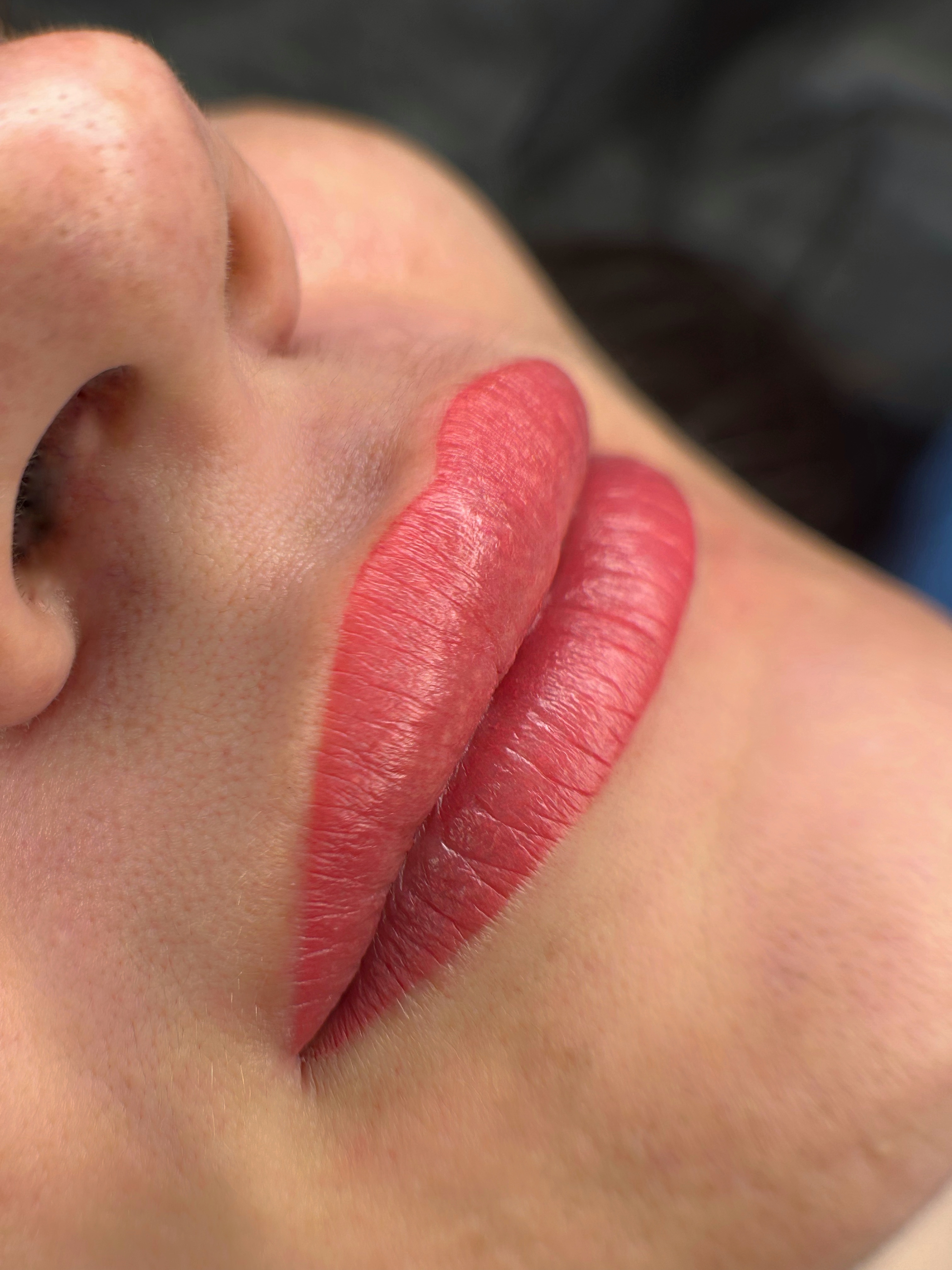 Перманент губ татуаж помадний, фото - Майстер татуажу Дана