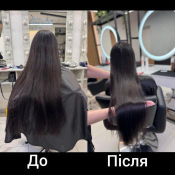 Черные волосы темный цвет волос, фото - Парикмахер-колорист Альбина Ходаковская