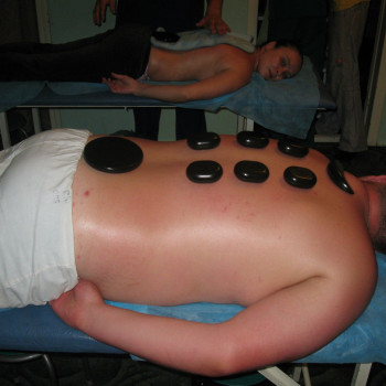 стоун масаж