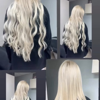 Нарощування волосся, фото - Парикмахер-визажист Елена Портман