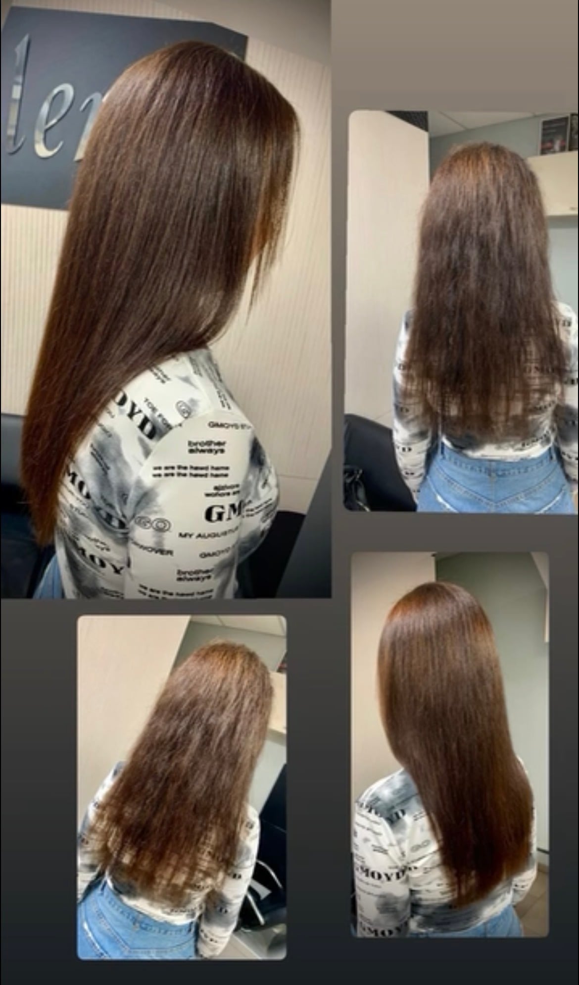 Кератин, фото - Перукар-візажист Елена Сотник