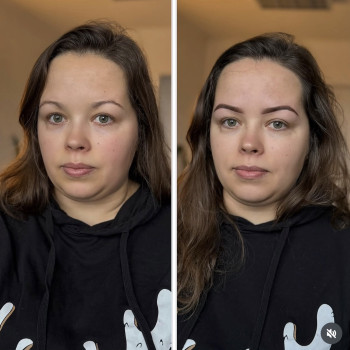 Зміна форми брів за допомогою перманенту