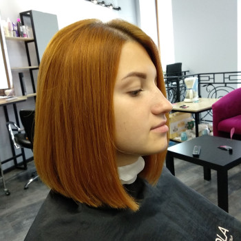 Стрижка+ базова укладка волосся.