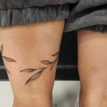 Тату флористика