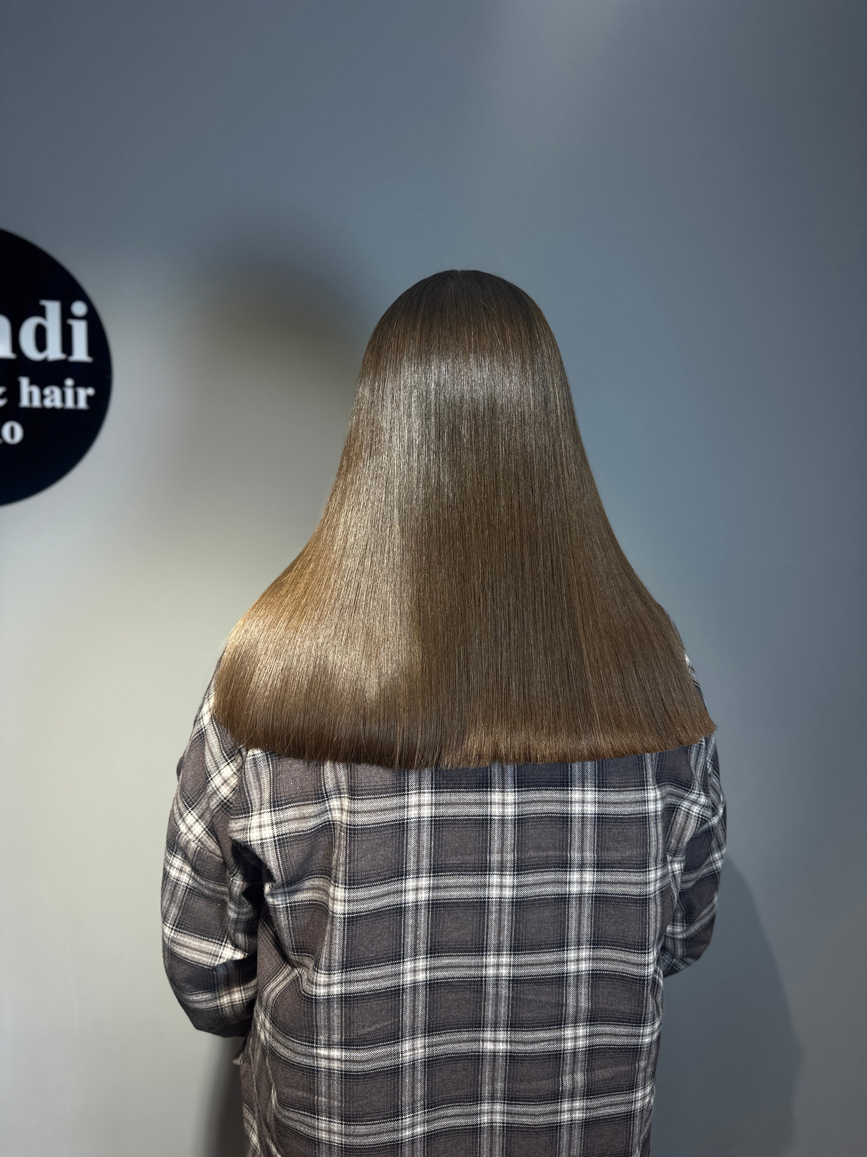 Кератинове вирівнювання ПІСЛЯ, фото - Студия красоты Blondi studio