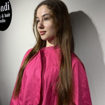 Кератинове вирівнювання ДО