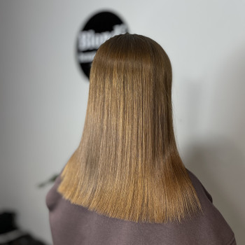 Кератинове вирівнювання ПІСЛЯ