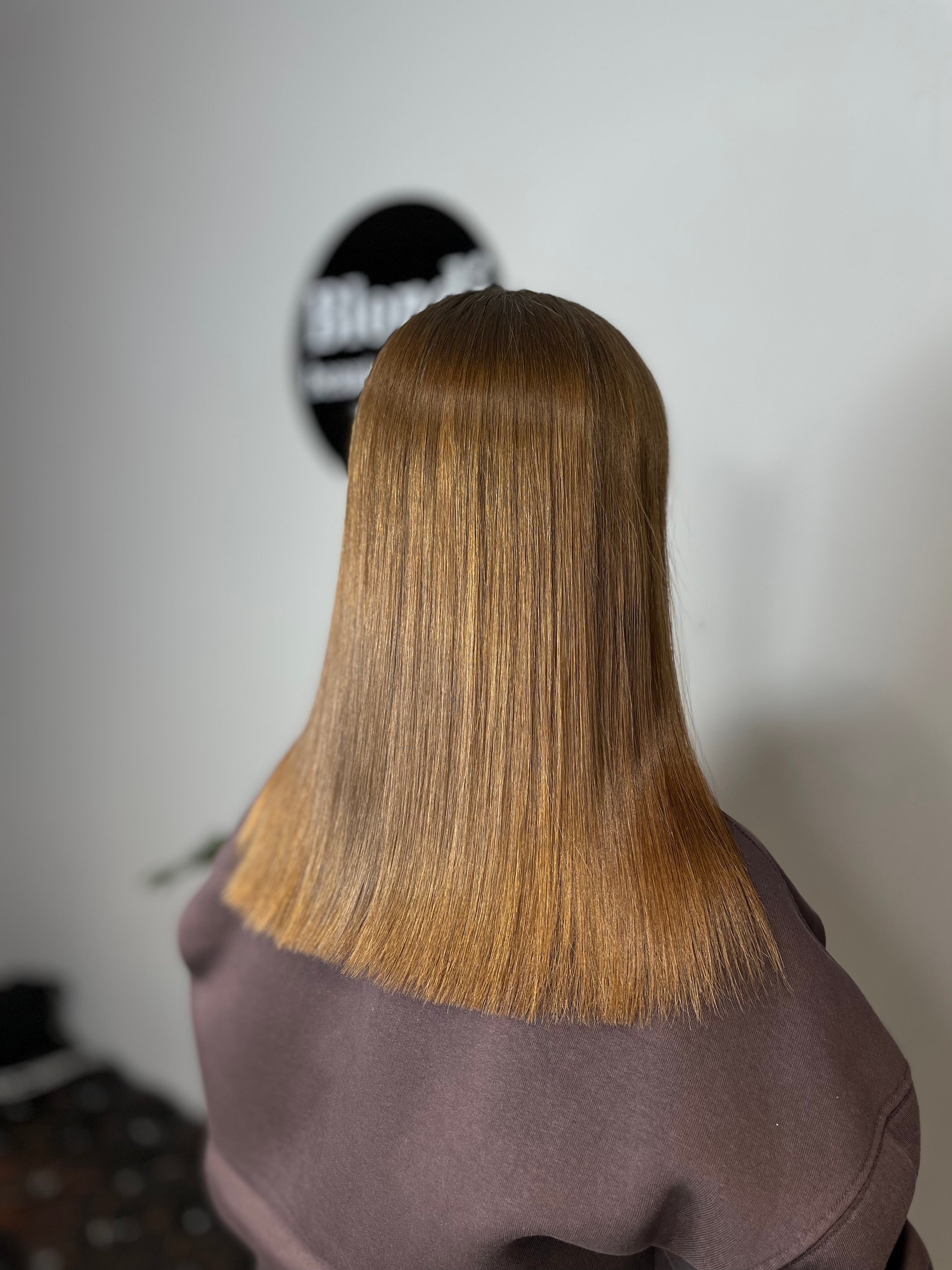Кератинове вирівнювання ПІСЛЯ, фото - Студия красоты Blondi studio