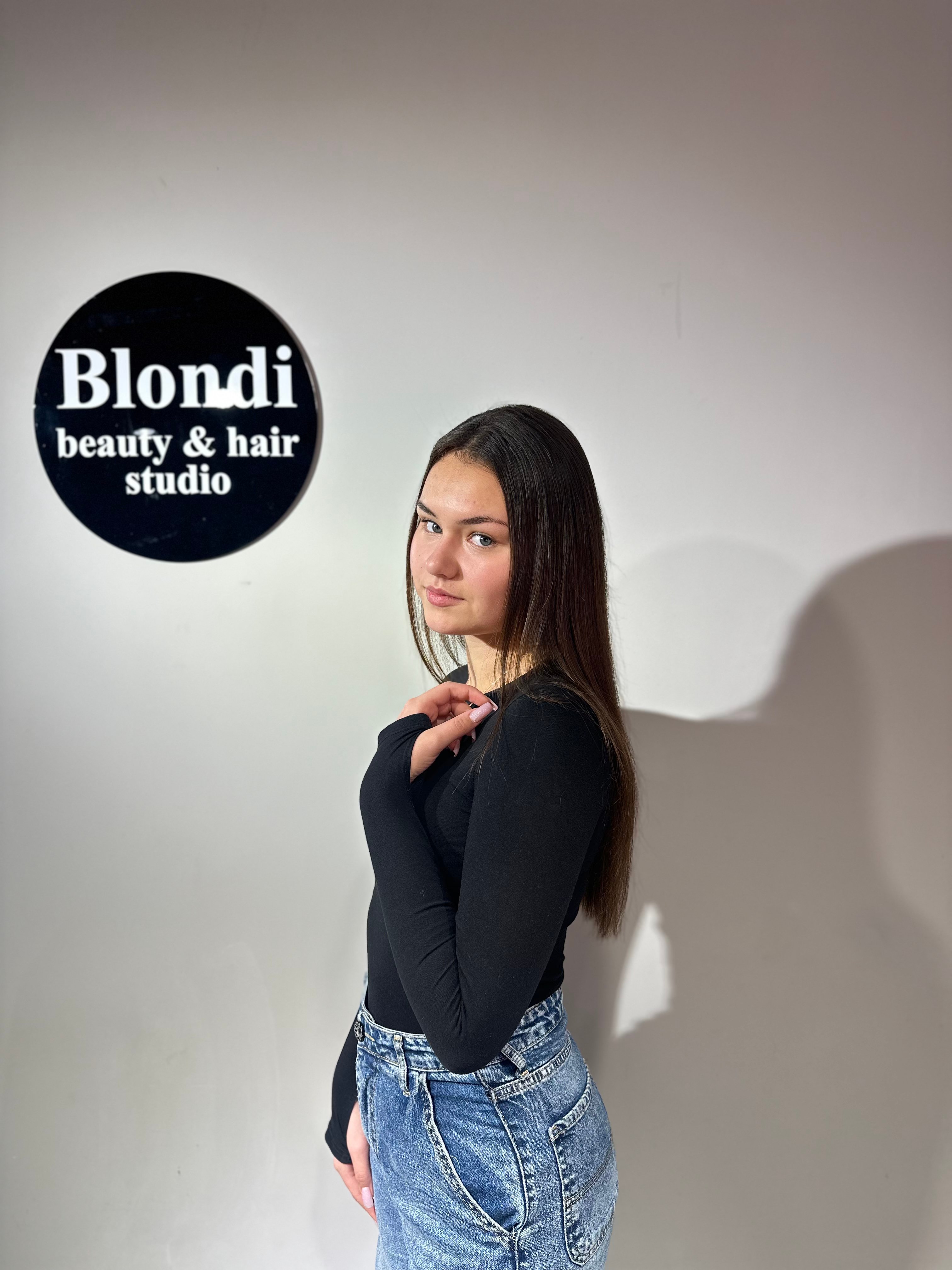 Кератинове вирівнювання ПІСЛЯ, фото - Студия красоты Blondi studio