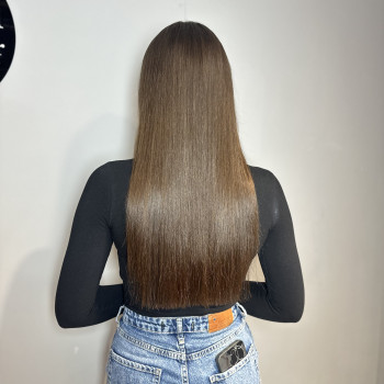 Кератинове вирівнювання ПІСЛЯ