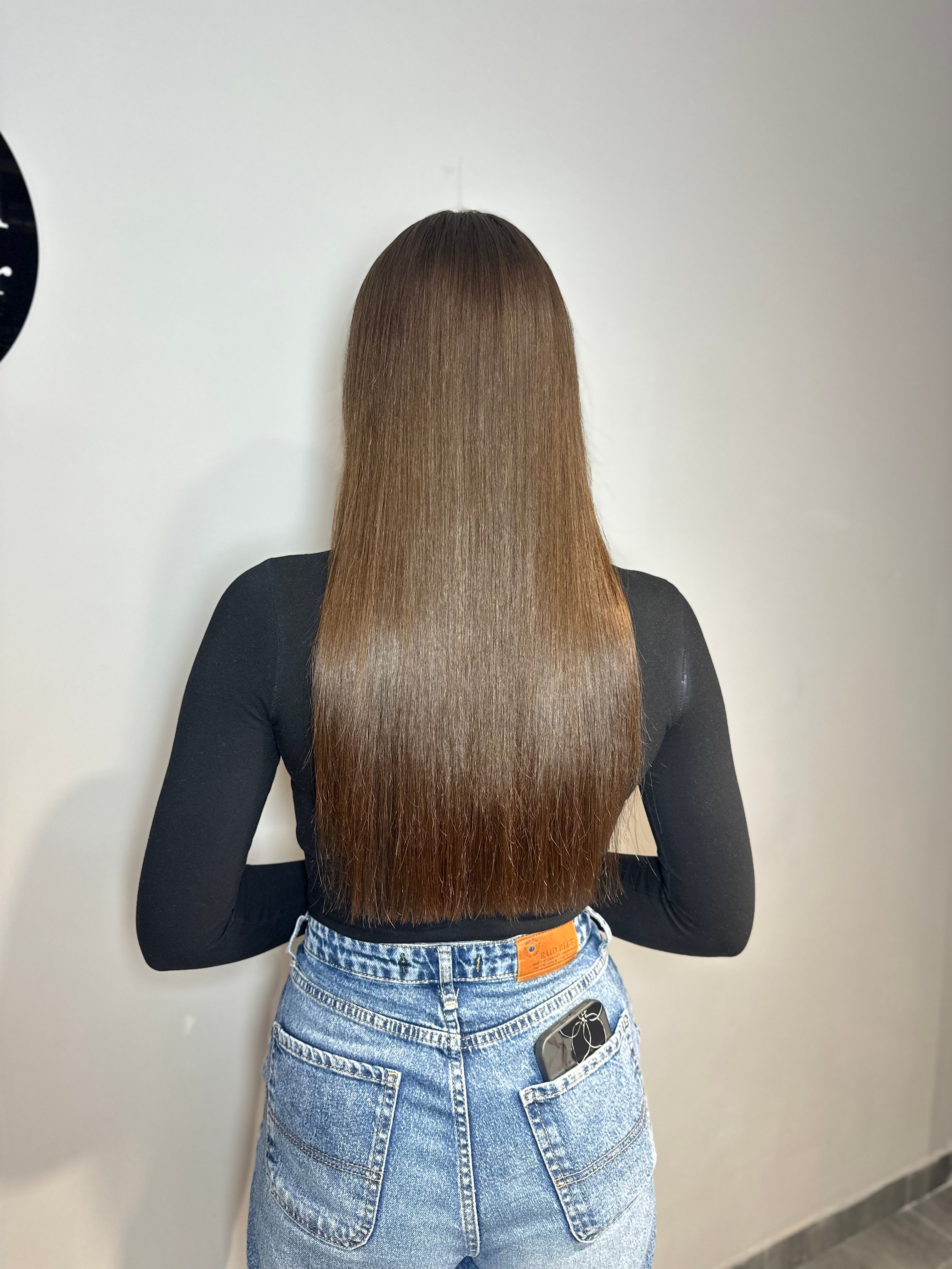 Кератинове вирівнювання ПІСЛЯ, фото - Студия красоты Blondi studio