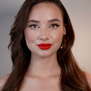 Весільний макіяж вечірній яскравий, фото - Візажист Катерина Полежаєва