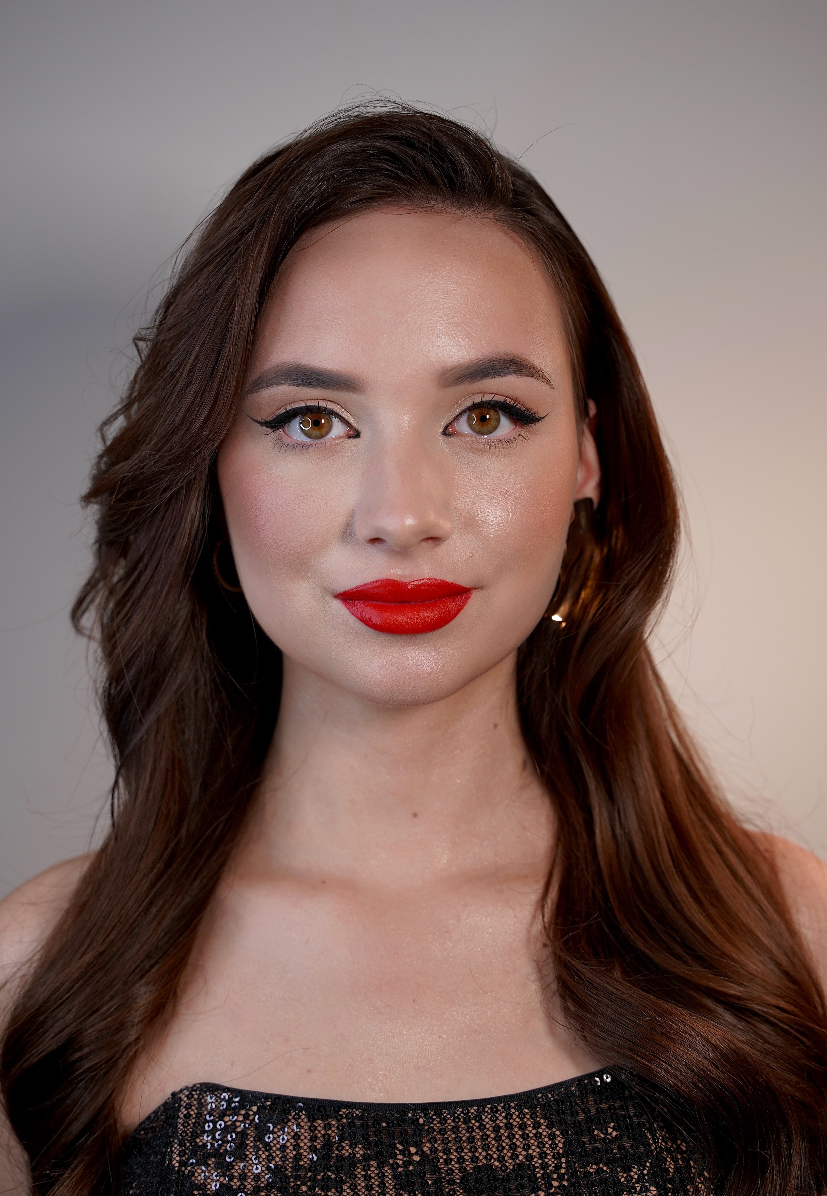 Свадебный макияж вечерний яркий, фото - Визажист Катерина Полежаєва