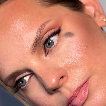 Вечірній макіяж зі стрілками для фотосесії, фото - Візажист Катерина Полежаєва