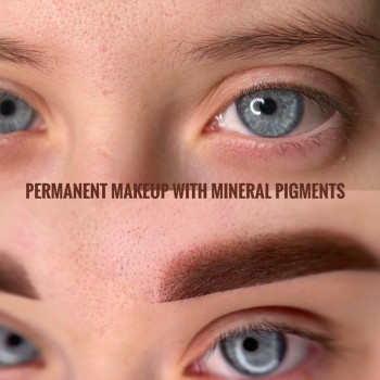 Перманентний макіяж брів мінеральними пігментами