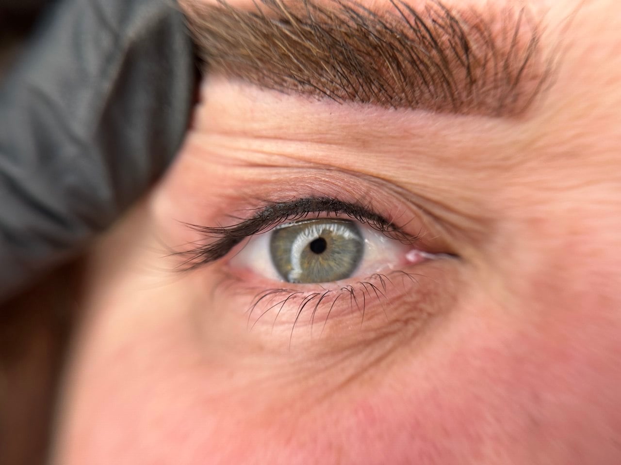 Перманентний макіяж повік - міжвійка, фото - Мастер татуажа Оксана Сосницька