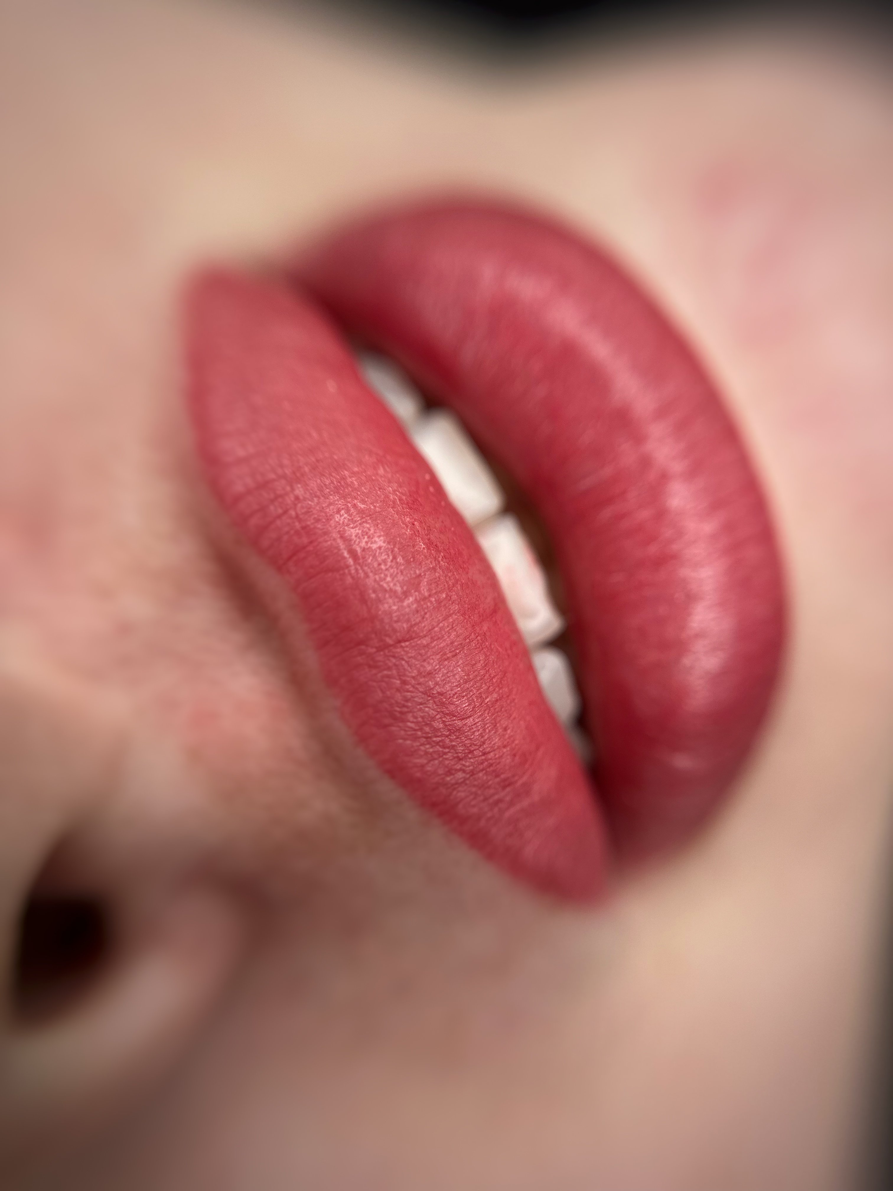 Акварельний татуаж губ перманентний макіяж, фото - Майстер татуажу Ольга Леус