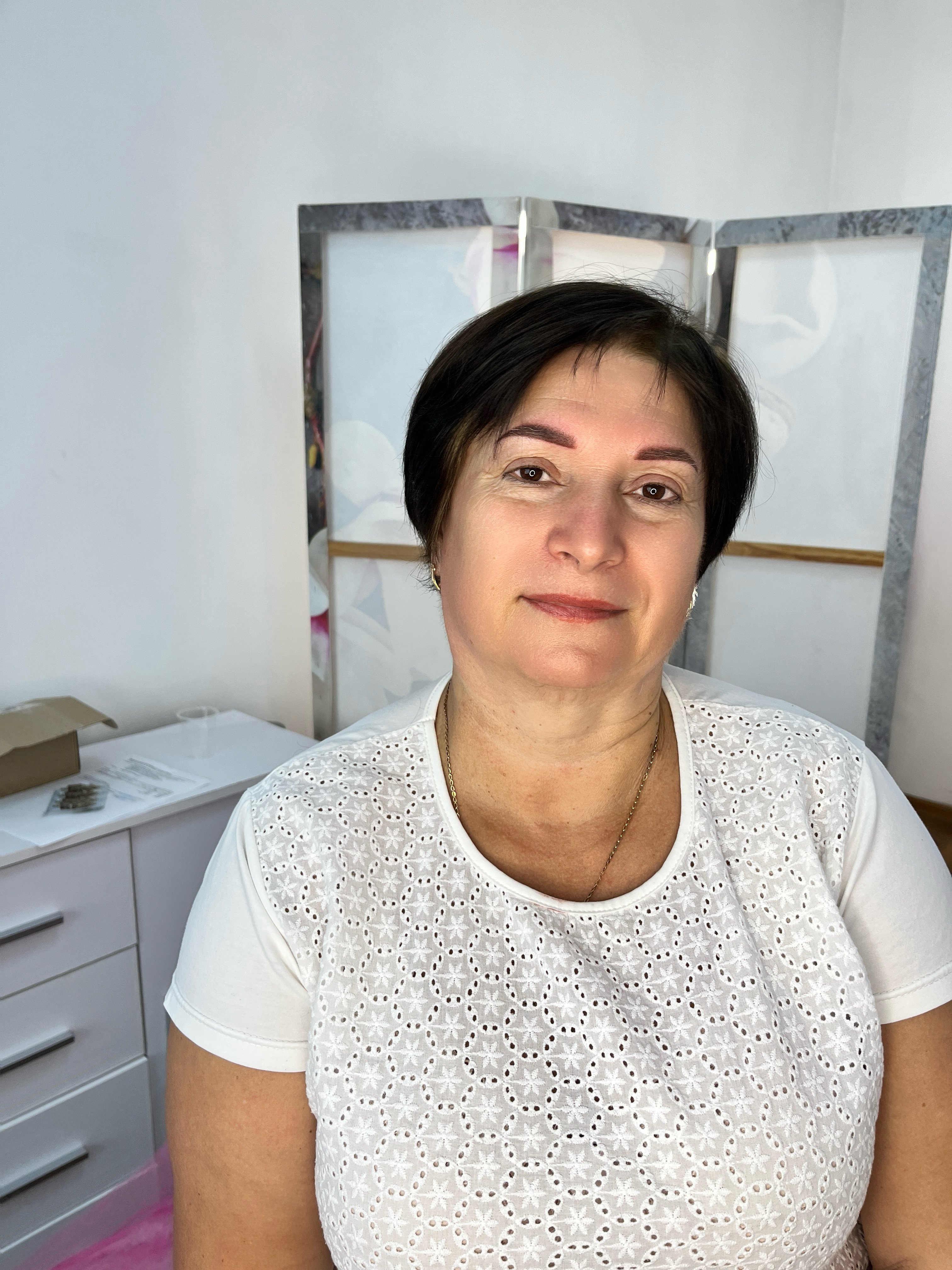 Пудровые брови перманент бровей растушевка, фото - Мастер татуажа Наталія Семенцова