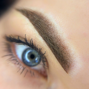 Перманент брів татуаж перманентний макіяж, фото - Майстер татуажу Дана