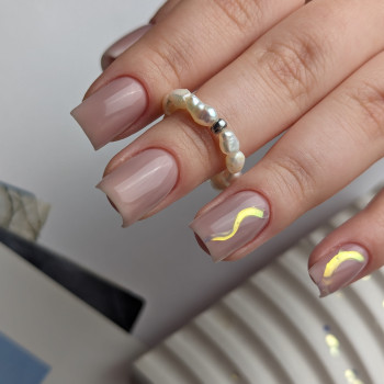 Кавовий манікюр модний шалений, фото - Майстер манікюру Ірина