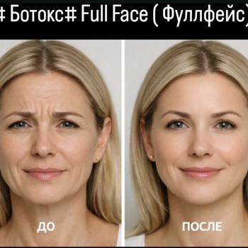 Ботокс. Full face 🌝. На все обличчя))))
