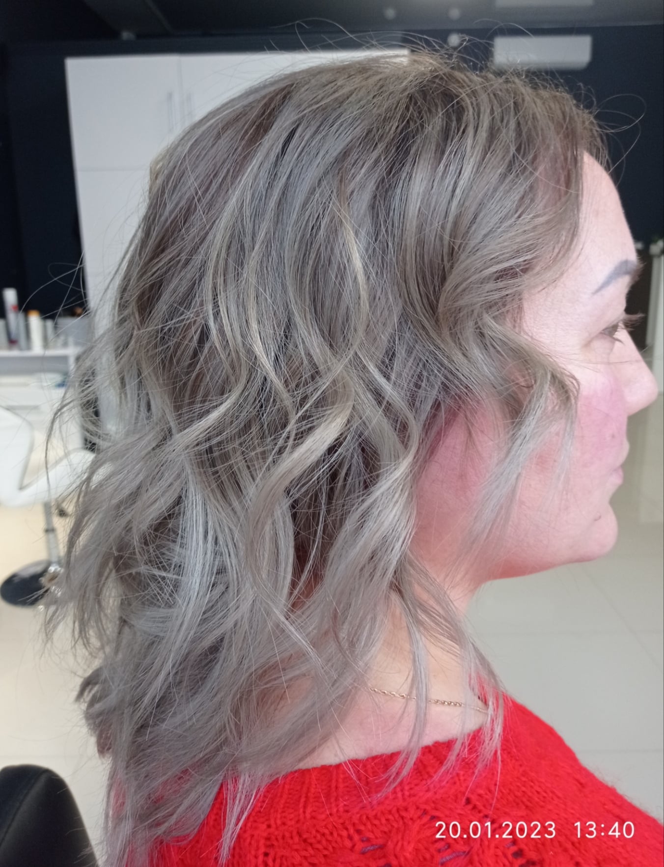 Блонд темный перламутровый, фото - Парикмахер-универсал Анна