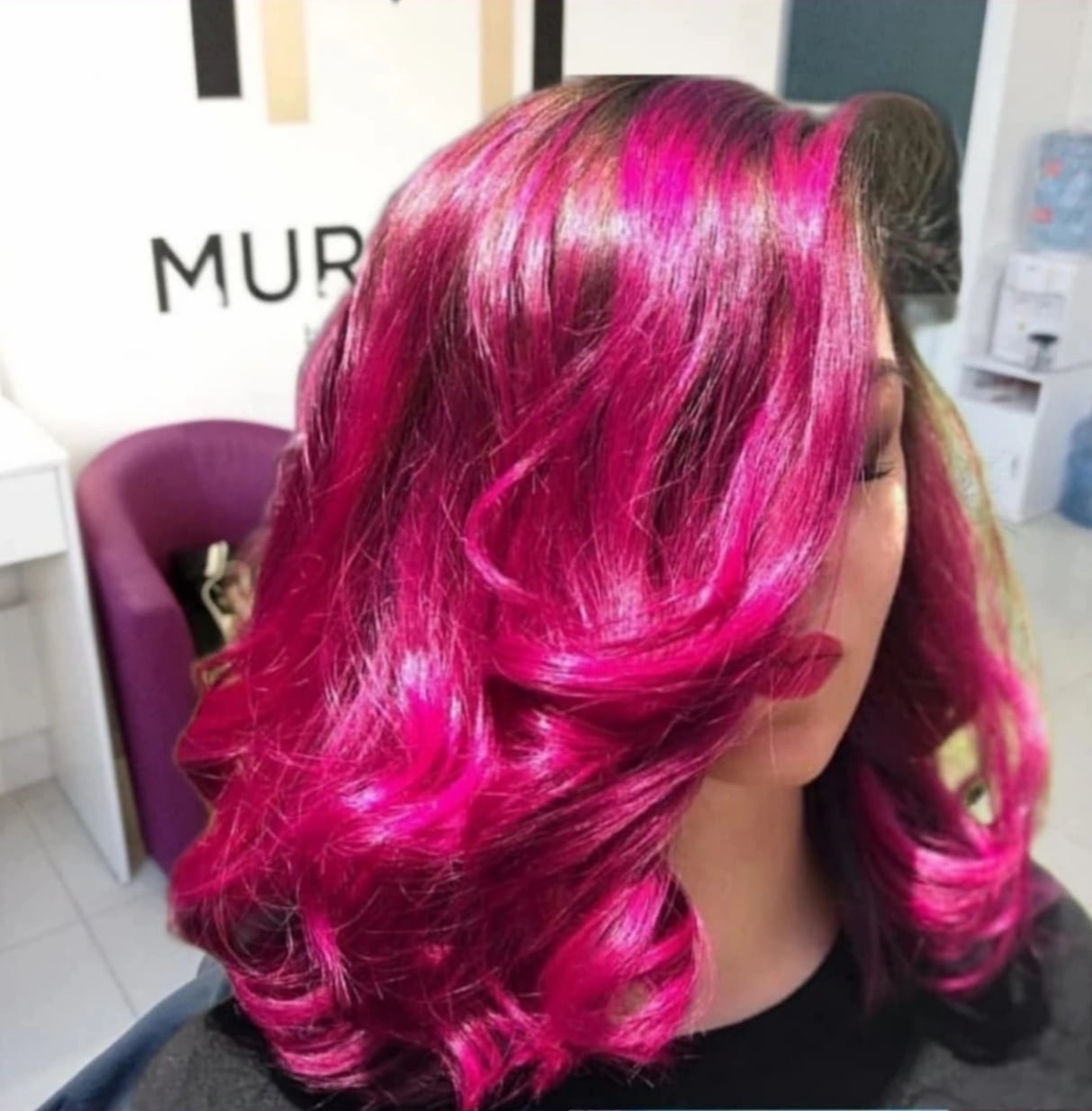 Яркое окрашивание, фото - Перукар-універсал Анна