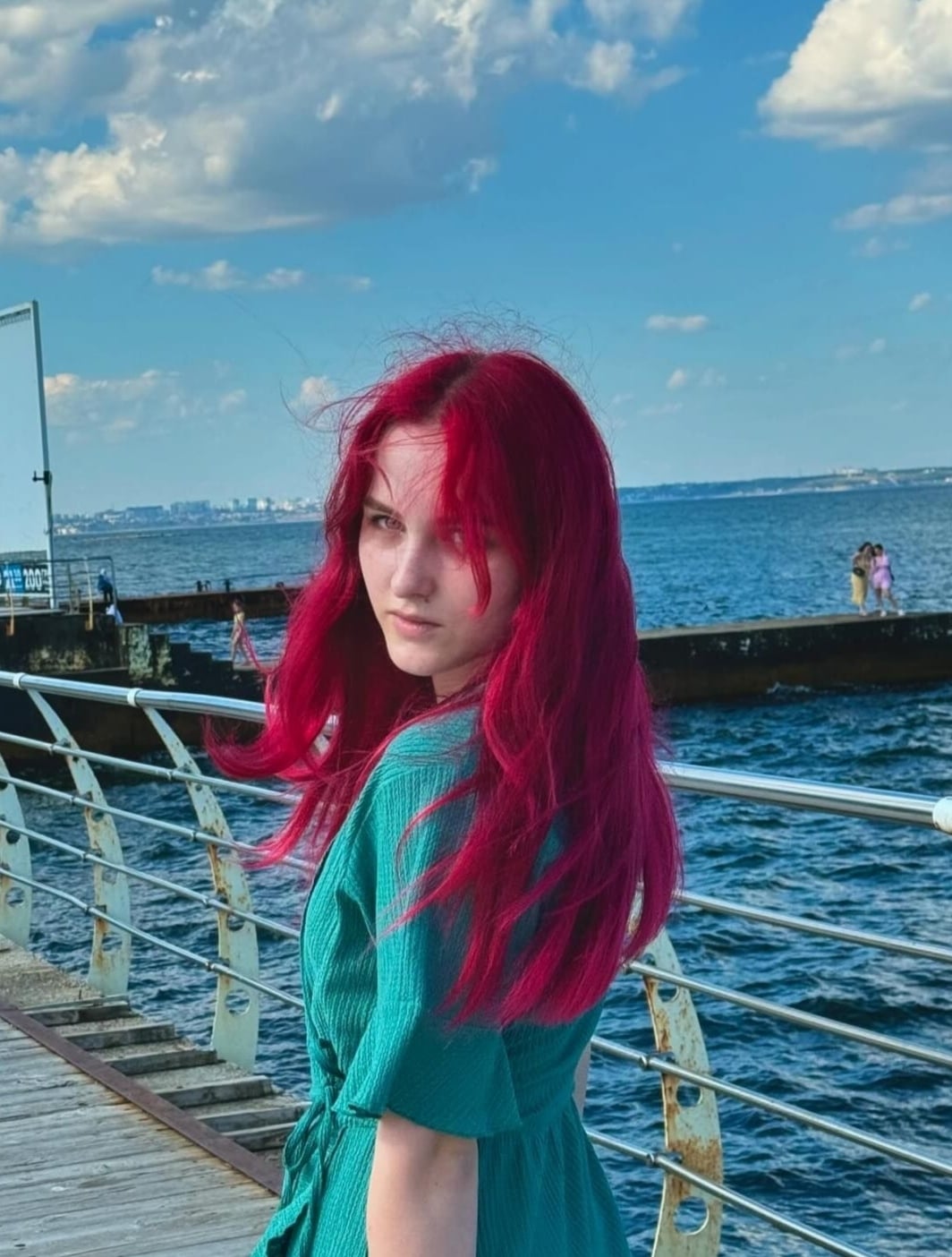 Яркое окрашивание, фото - Перукар-універсал Анна